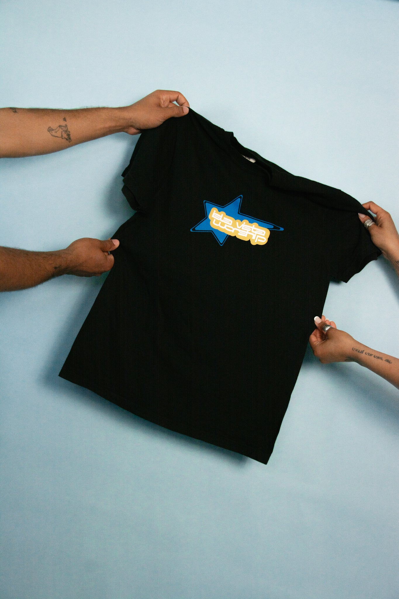 isla vista worship star tee