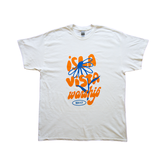 limited edition - isla vista worship flower tee